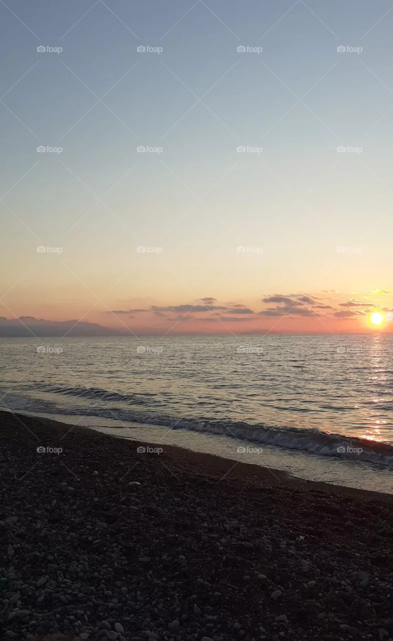 sunset beach