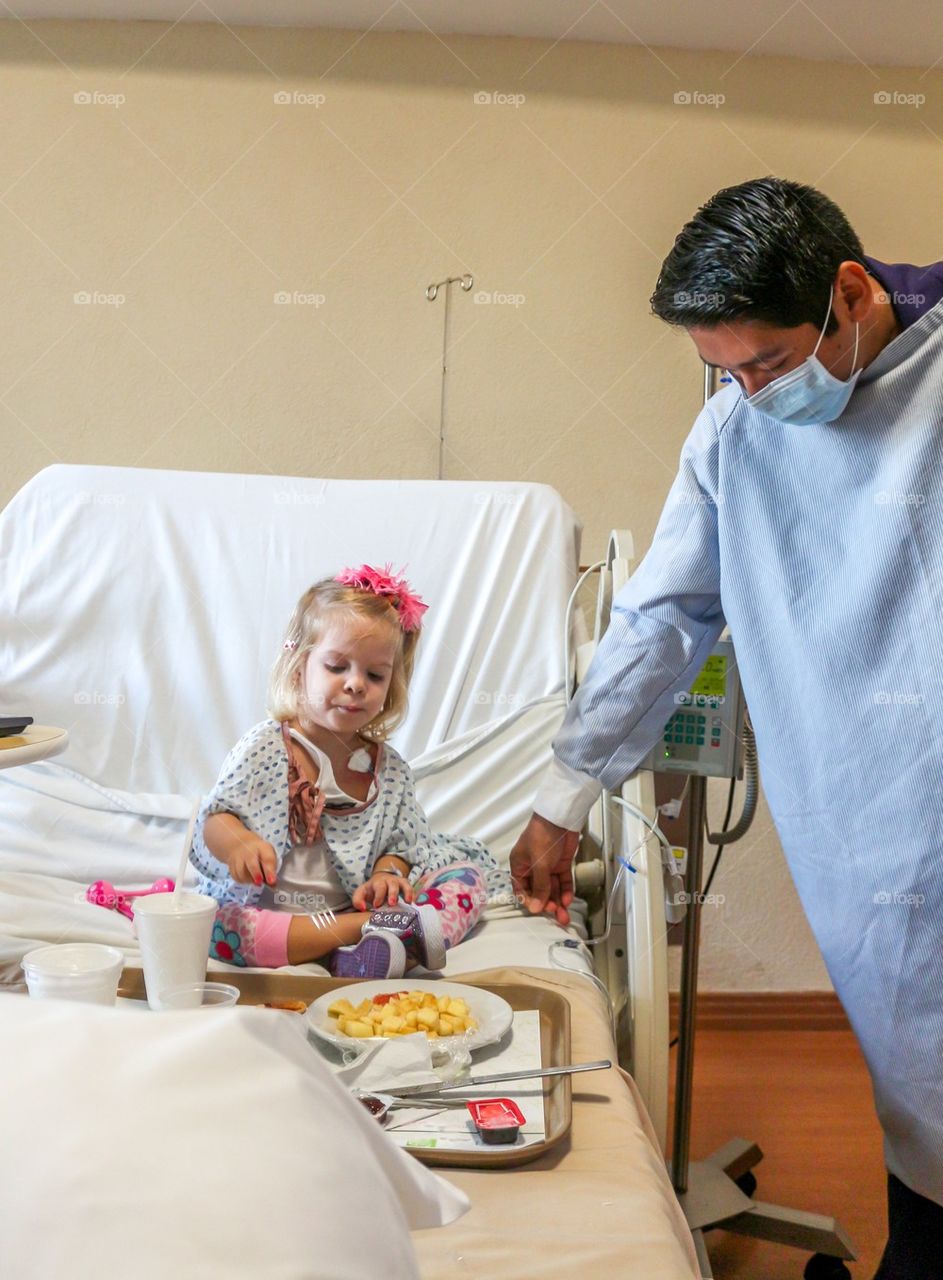 Hospitalized children