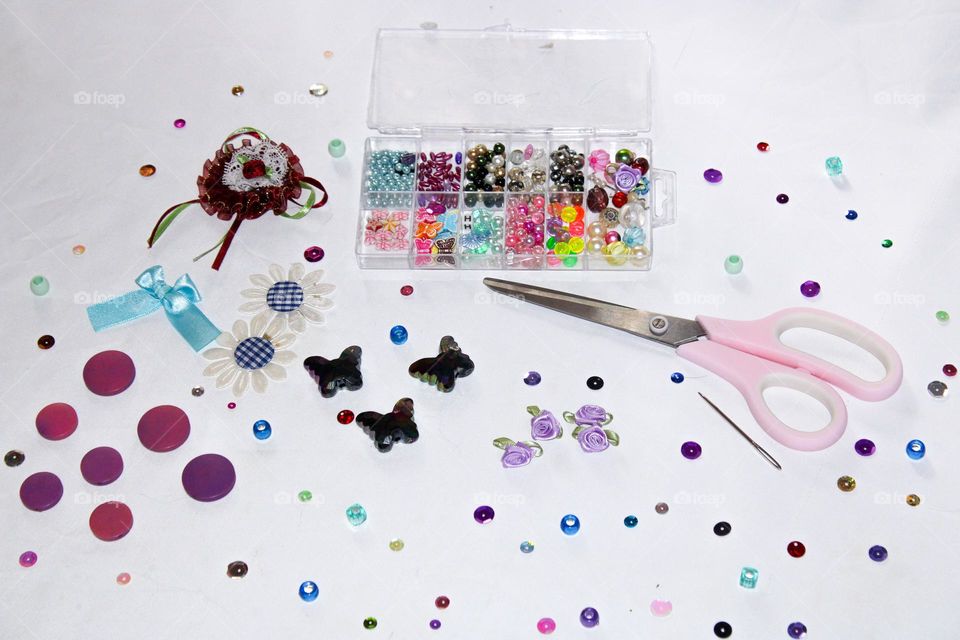 Crafting with beads