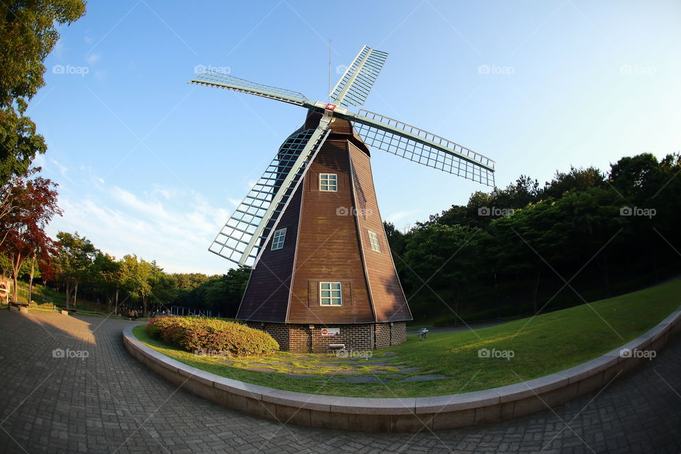Windmill, No Person, Architecture, Travel, Outdoors