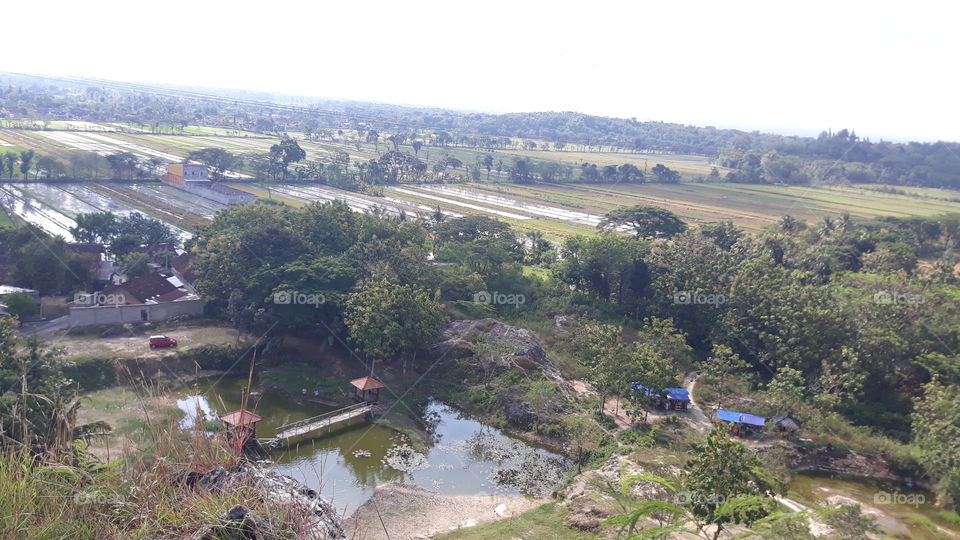 dari atas bukit