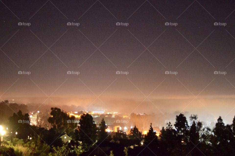 Fog in Southern California
