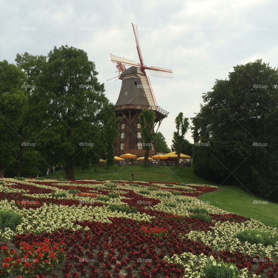 The Bremen windmill
