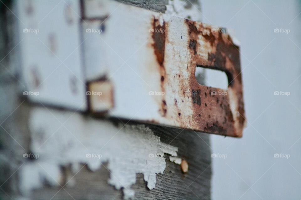Rusted latch 