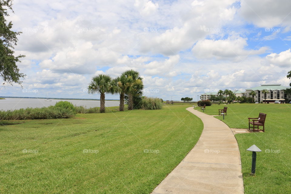 beach front