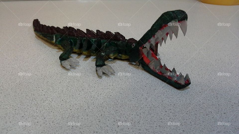 New amazing crocodile from penoplaste!
Leight of model- 220 mm
Full handmade sculpture!
For more information you can call to my e-mail adress: toyotaplusxl@gmail.com
Good luck and have fun!