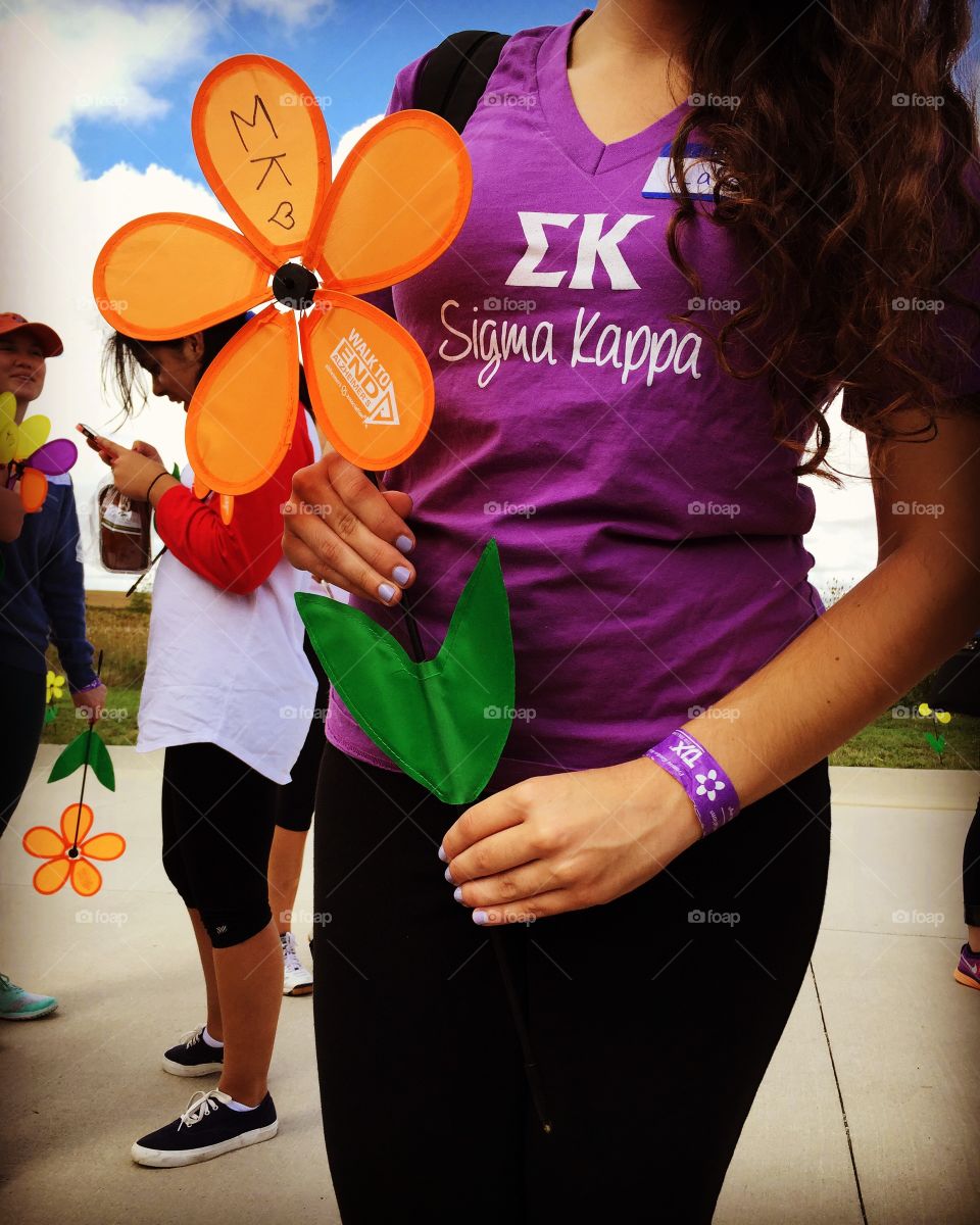 Sigma Kappa at Walk to End Alzheimer's
