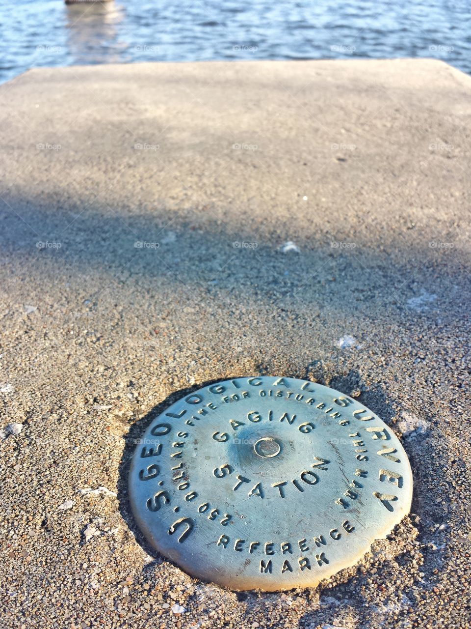 geological survey marker