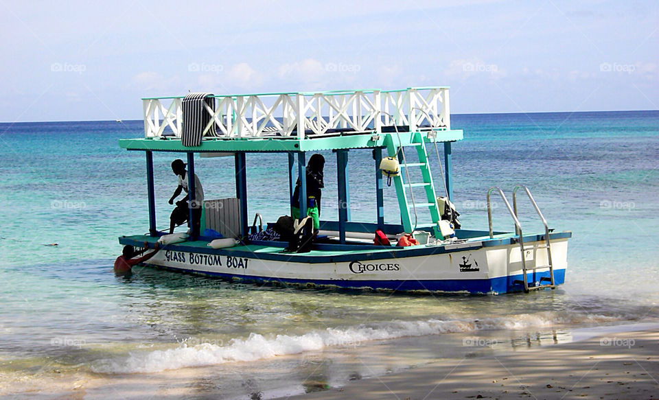 Glass Bottom Boat - Barbados