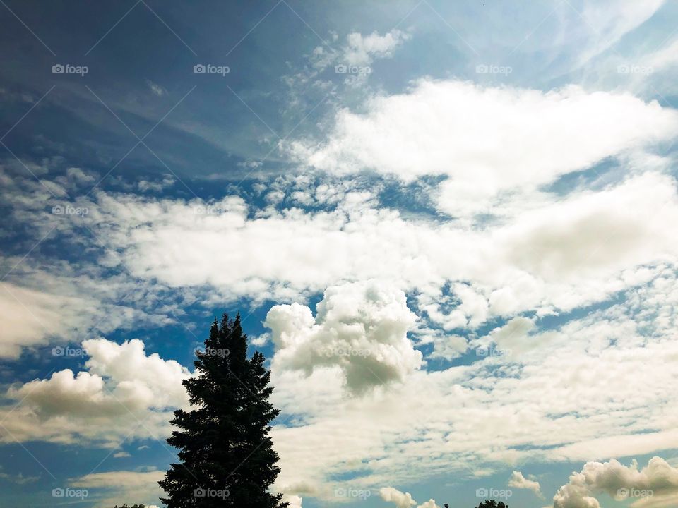 Cloudy sky