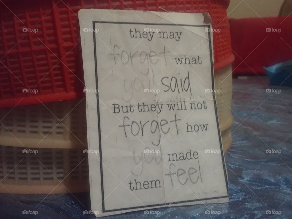 message to our teachers