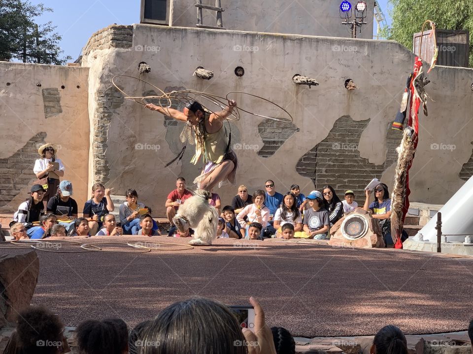 Traditional Native American dance
