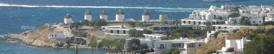 sky blue white summer by emmanuelgr