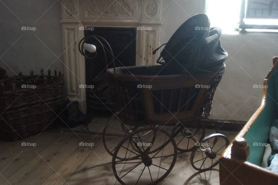 Creepy baby carriage 