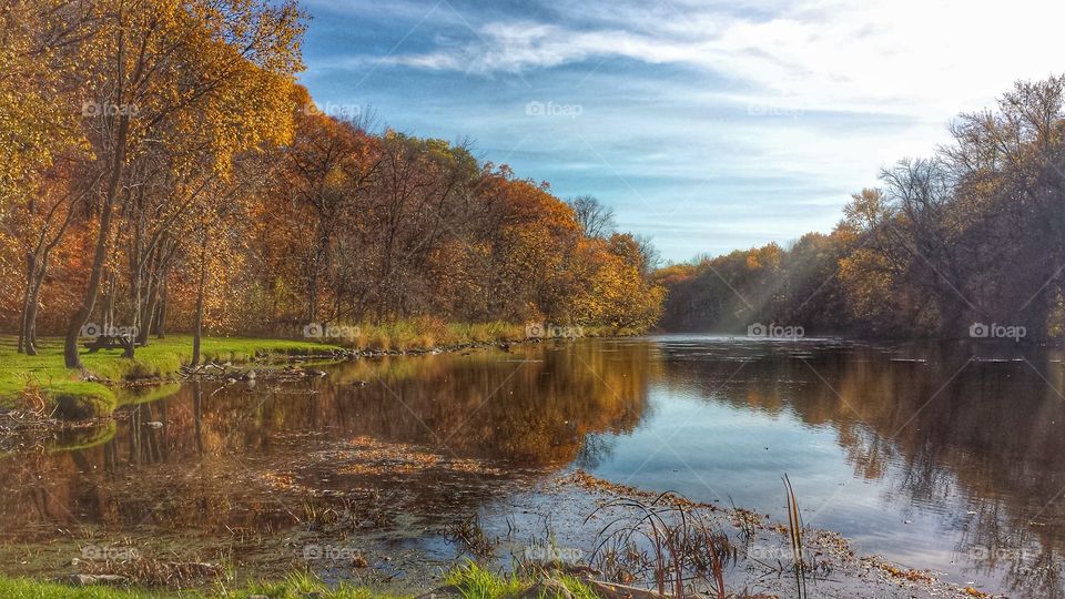 Scenic view of a river