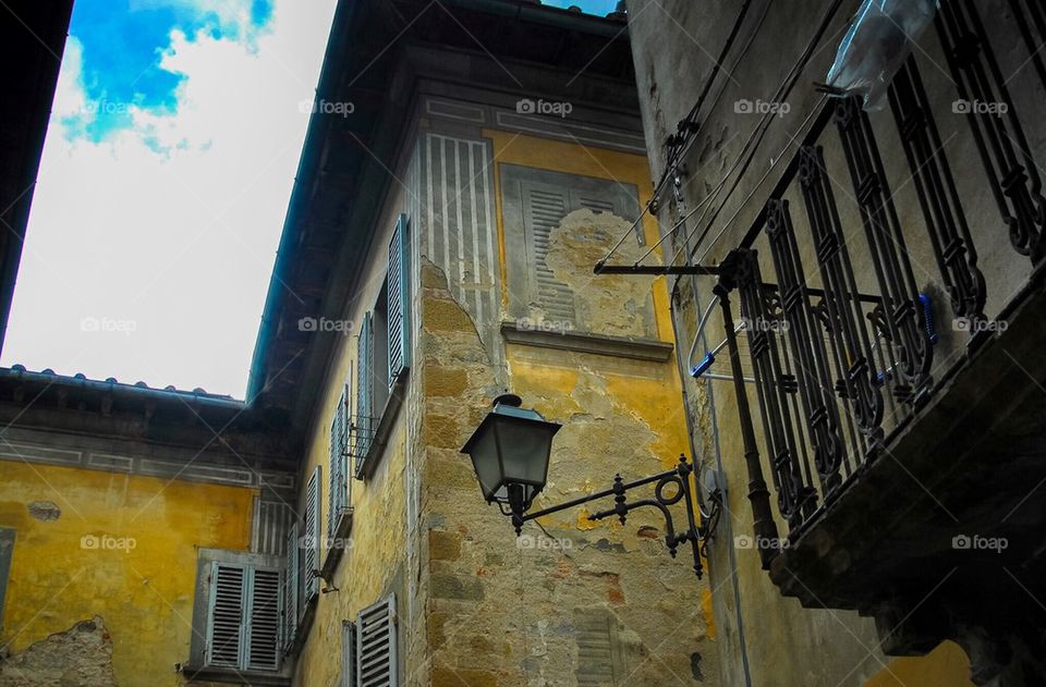 Street in San Sevino, Tuscany