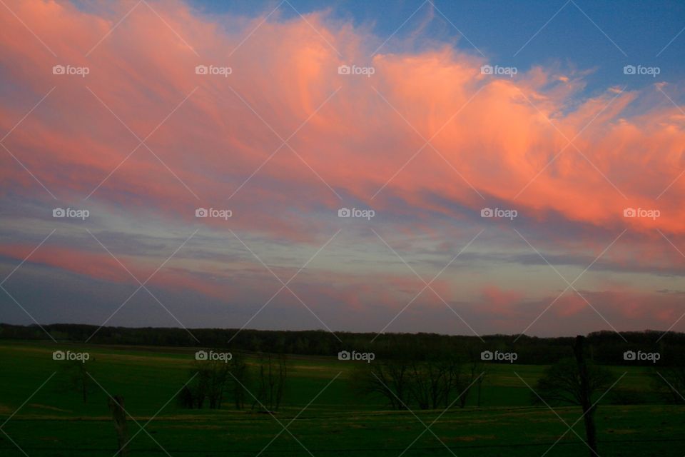 Pink Clouds Rolling