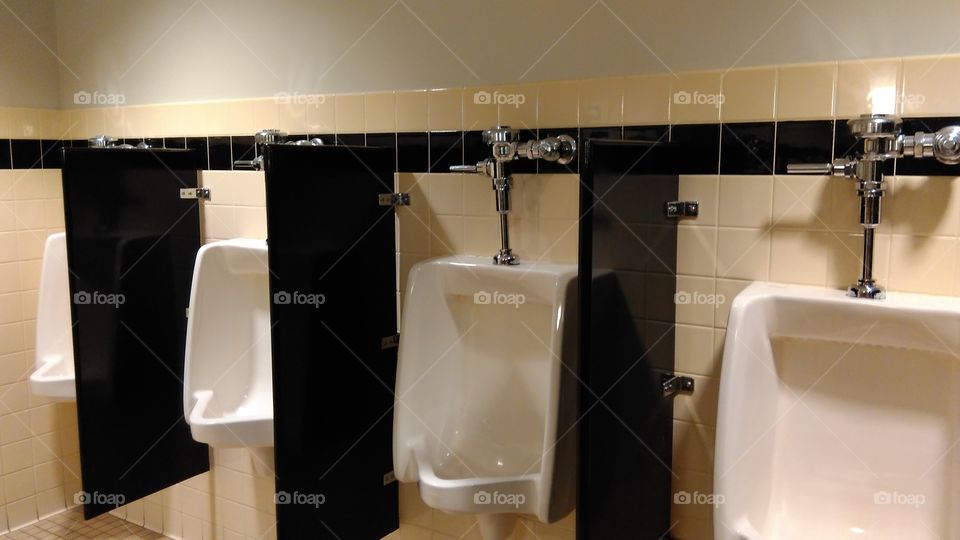 Urinals sheets in gens toilets, gens rest room