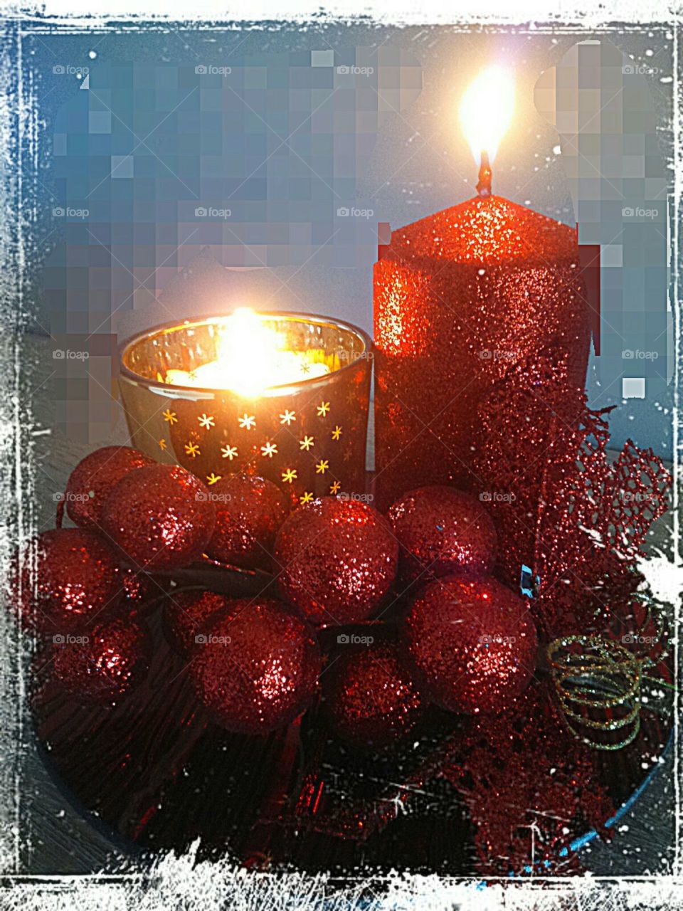 Christmas, Candle, Winter, Shining, No Person