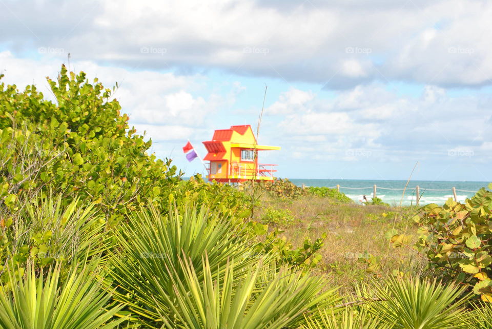 Beach guard