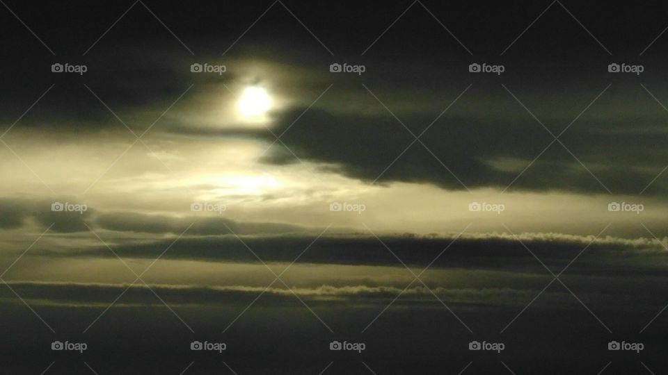 amazing Sunset clouds