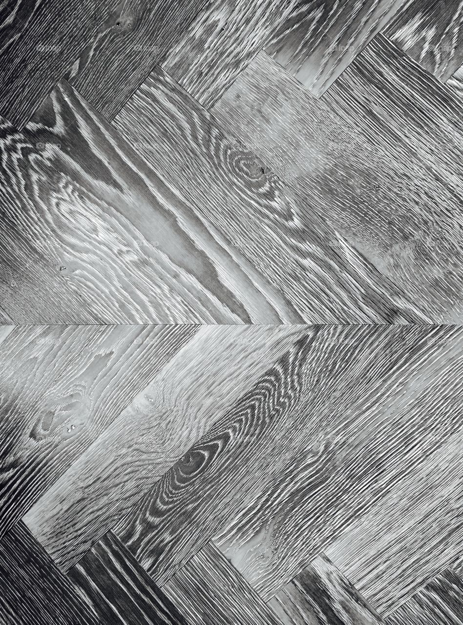 Wood Pattern Black & White