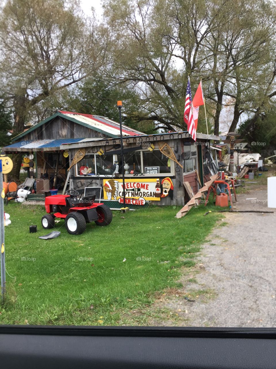 Small antique shop