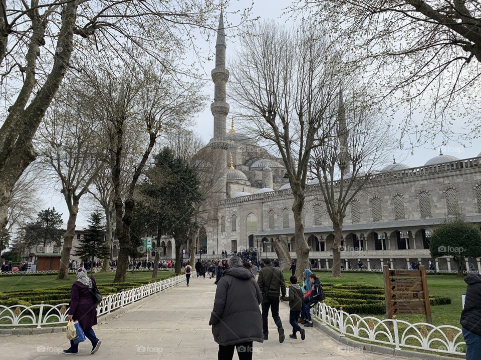 The great palace of Sultanahmet 