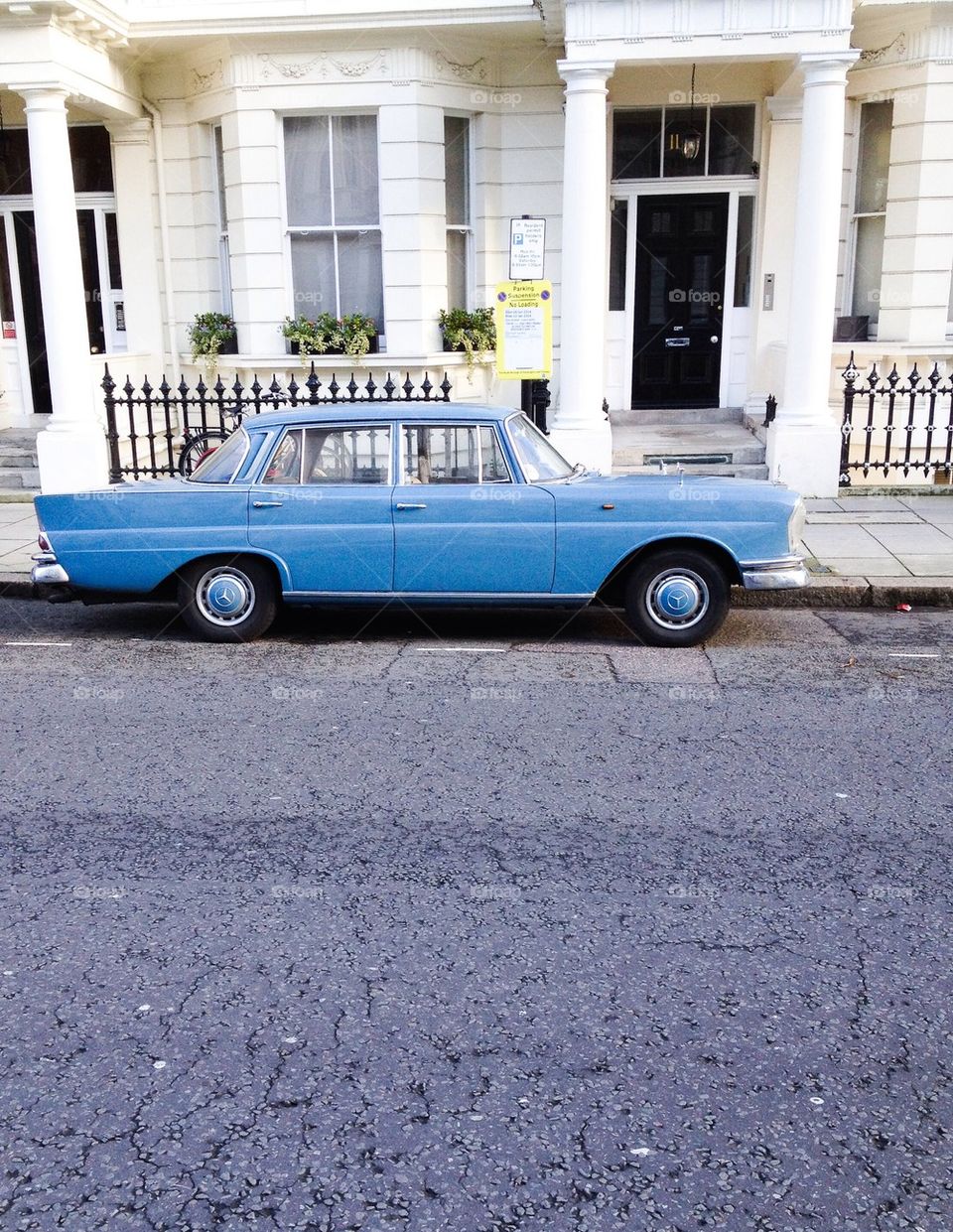 Classic car in London