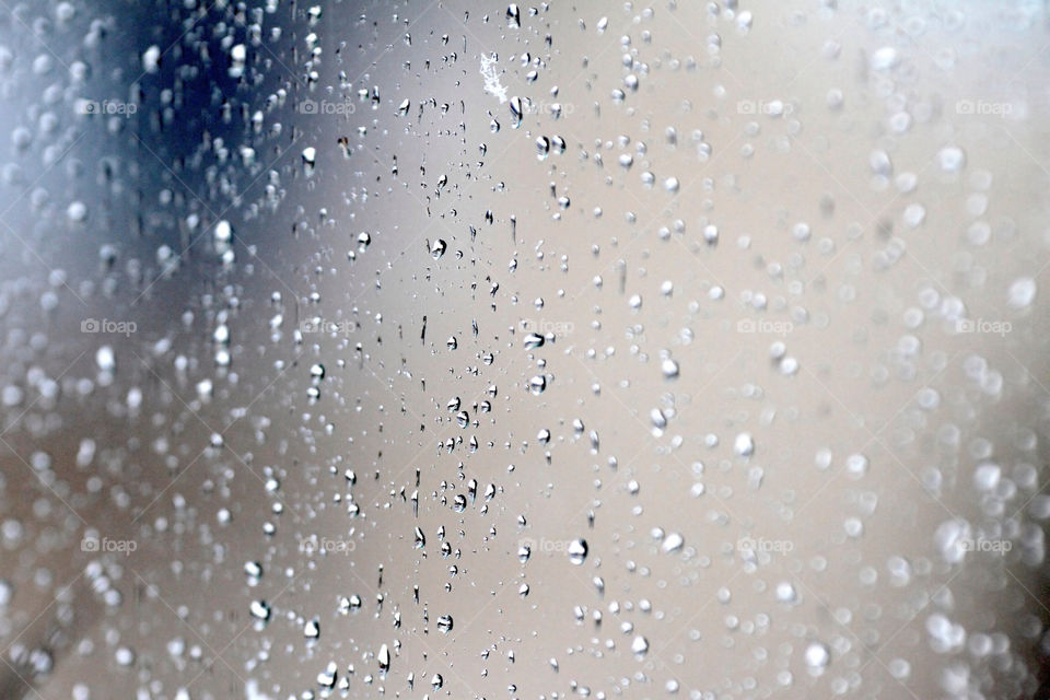 glass water window rain by kanoldfoto
