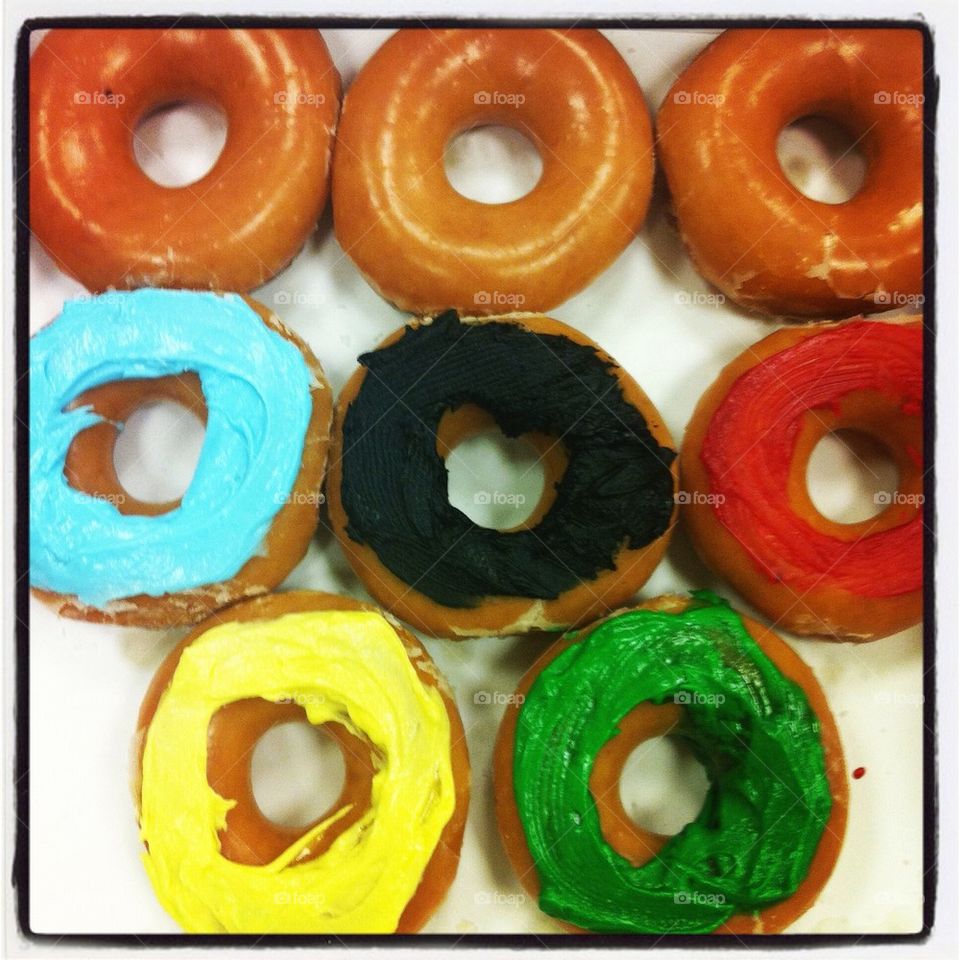 Olympic donuts
