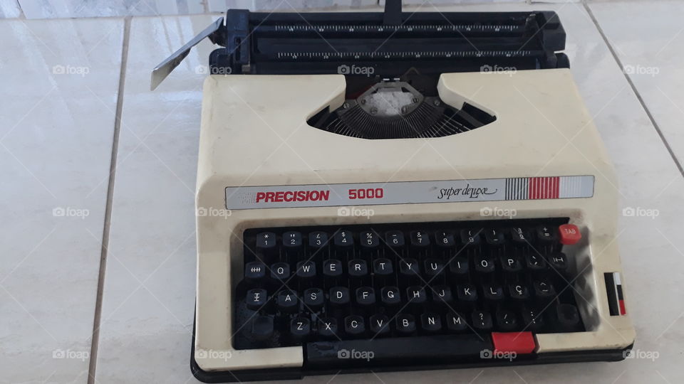 máquinas de escrever