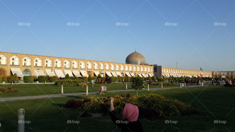 Naqsh-e Jahan Square.3. Naqsh-e Jahan Square. places of tourist and historical city of Isfahan. Travel