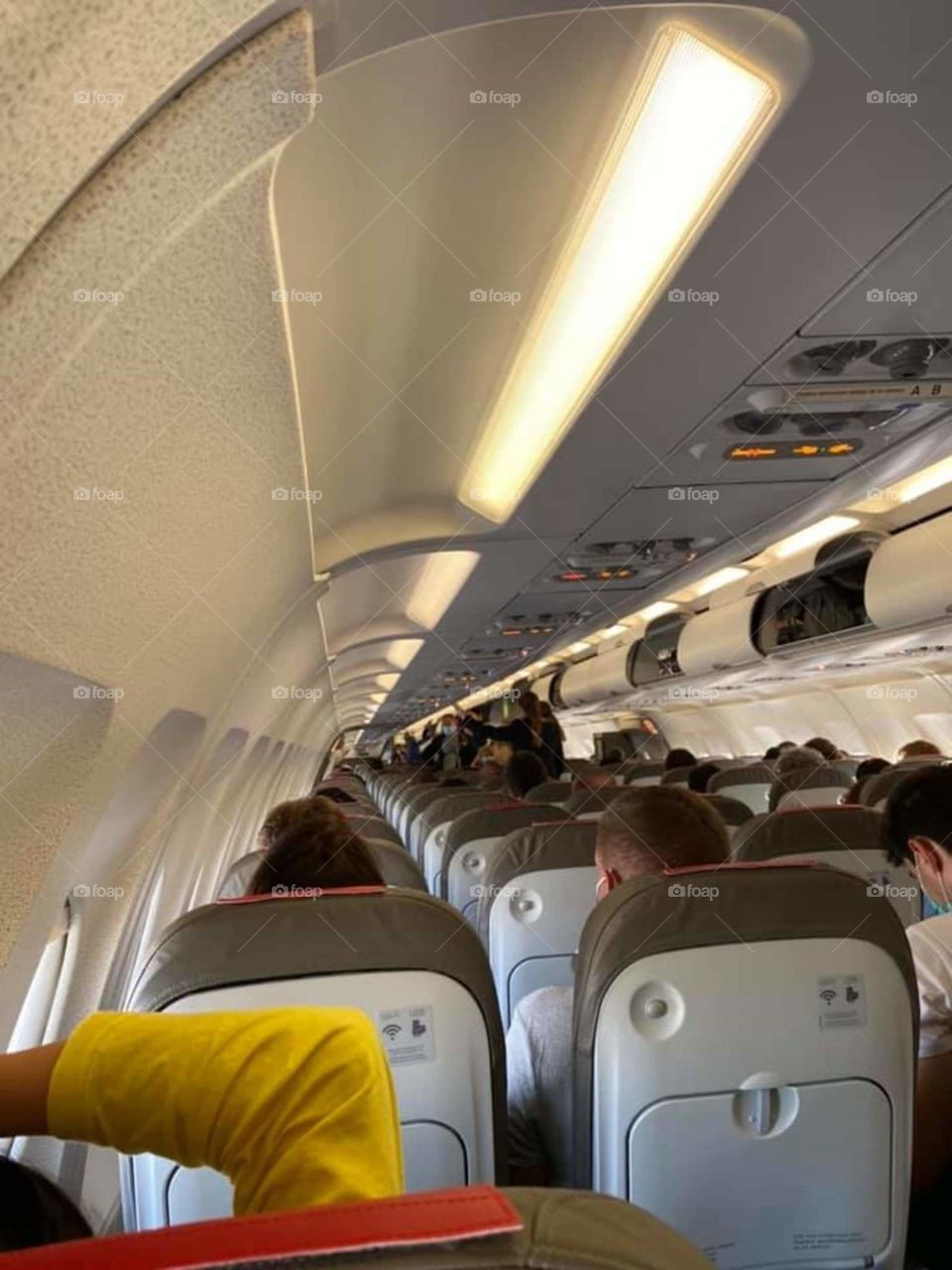 Inside the Air plane