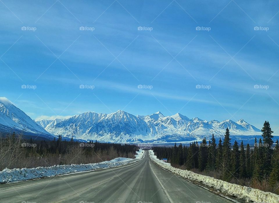 Road trips in the Yukon, Canada