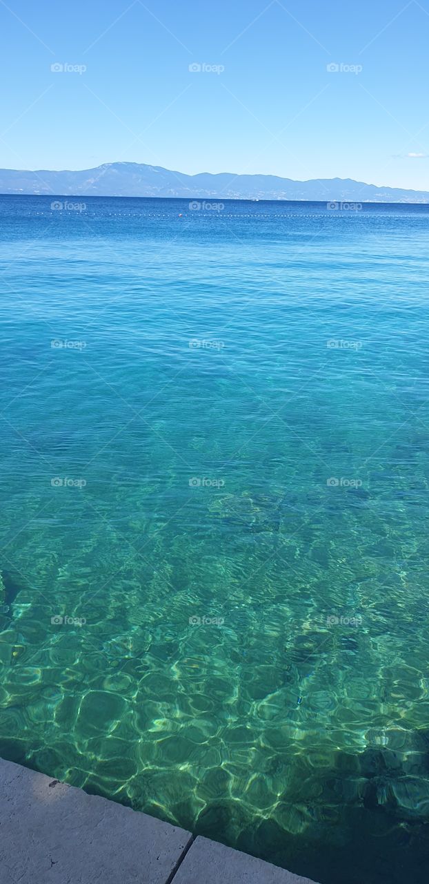 clear sea