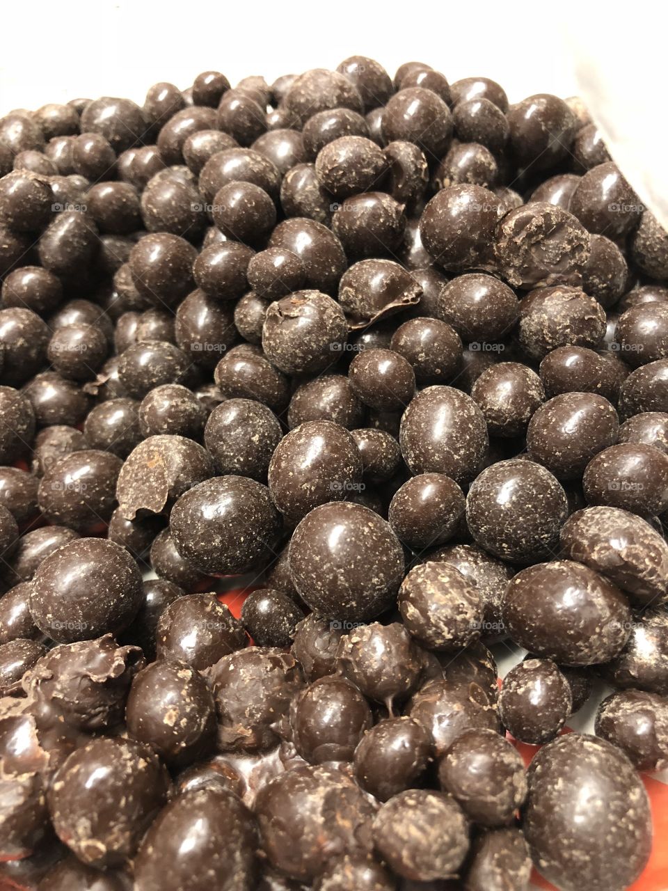 Chocolate covered coffee beans 