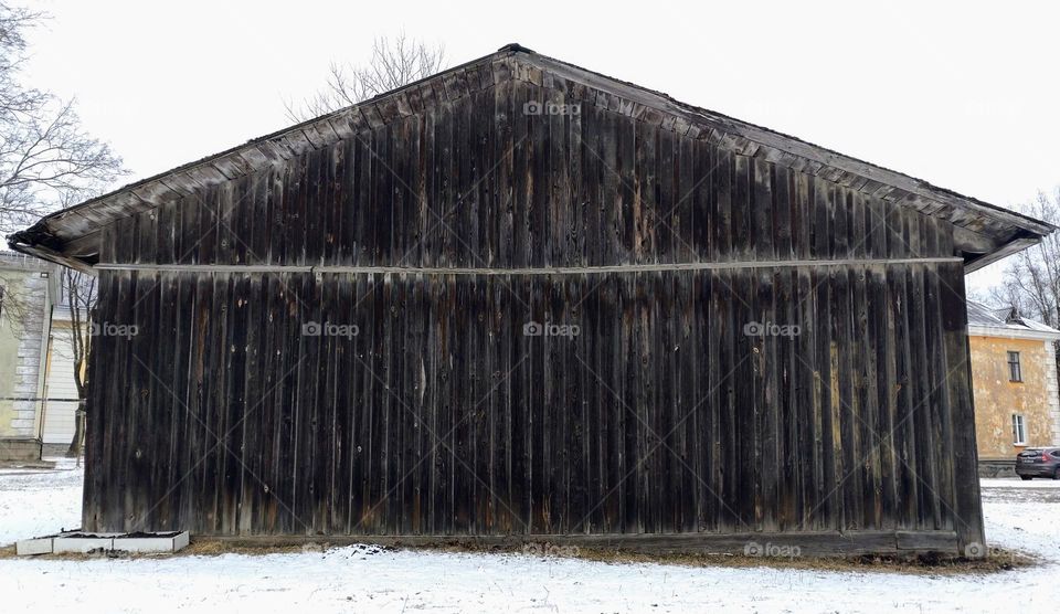 Old house 🏠 Triangular roof🏠