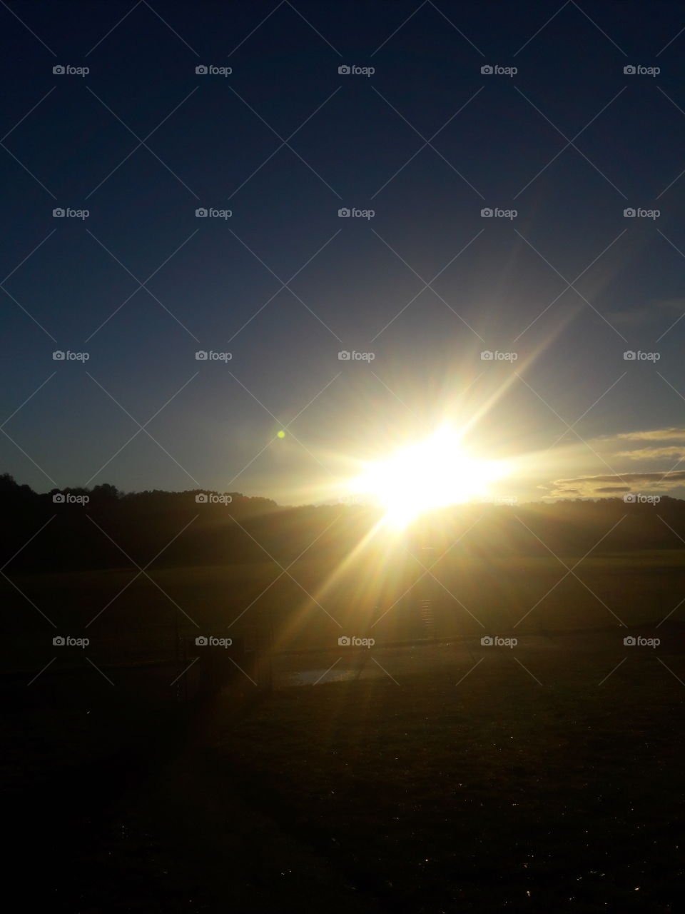 Over view of sunrise