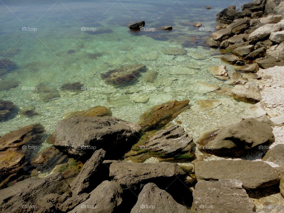 Water, No Person, Rock, Nature, Sea