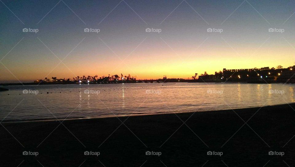 Sunset view, Alexandria,Egypt