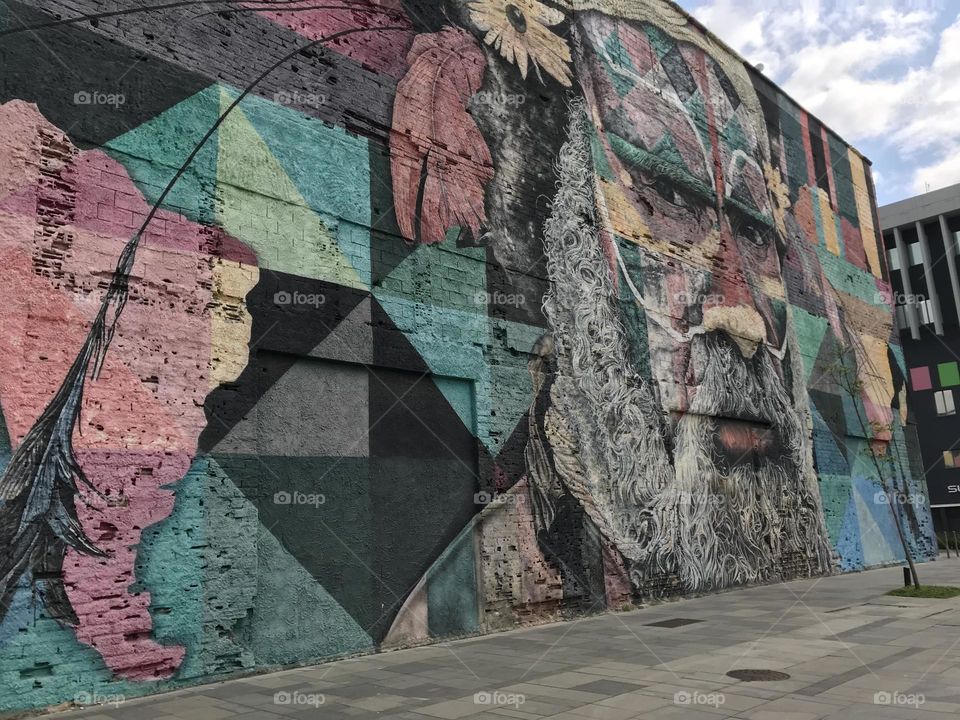 Porto Maravilha. Arte urbana.Rio de Janeiro. Brasil.