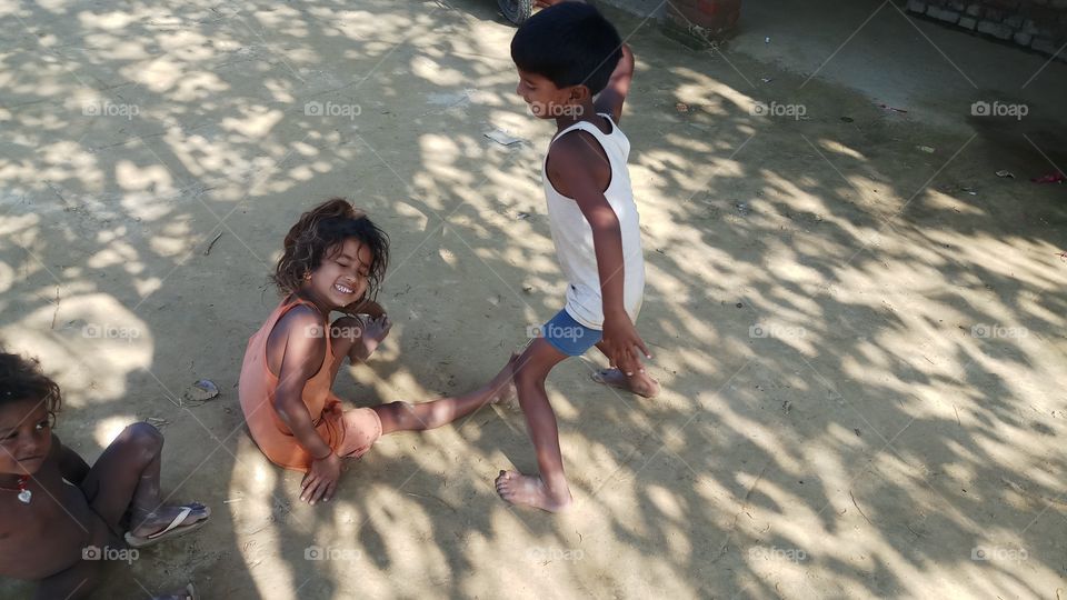 kids playing