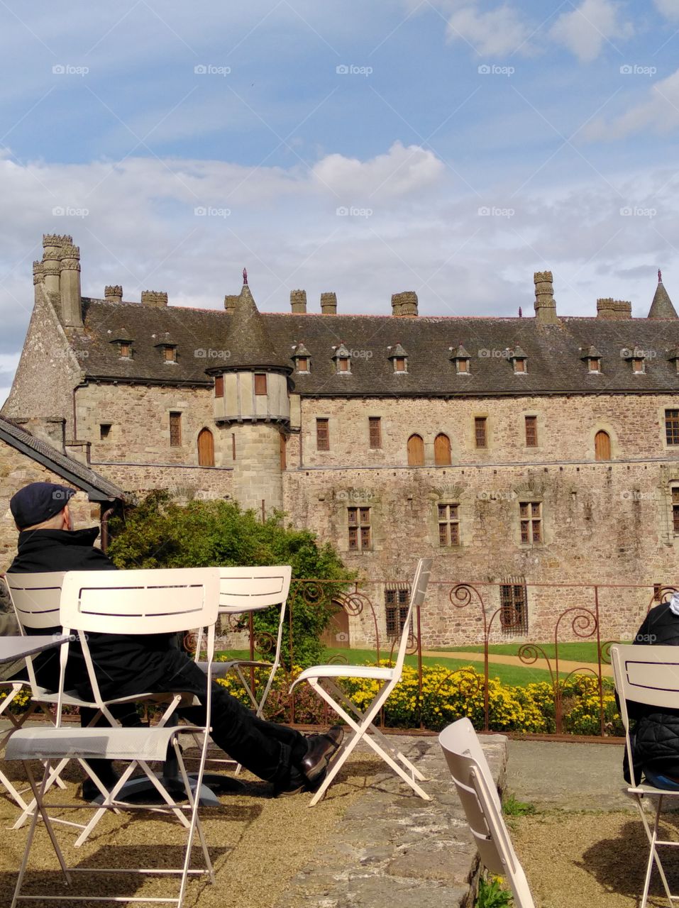 Schloß in der Bretagne
castle in the Bretagne