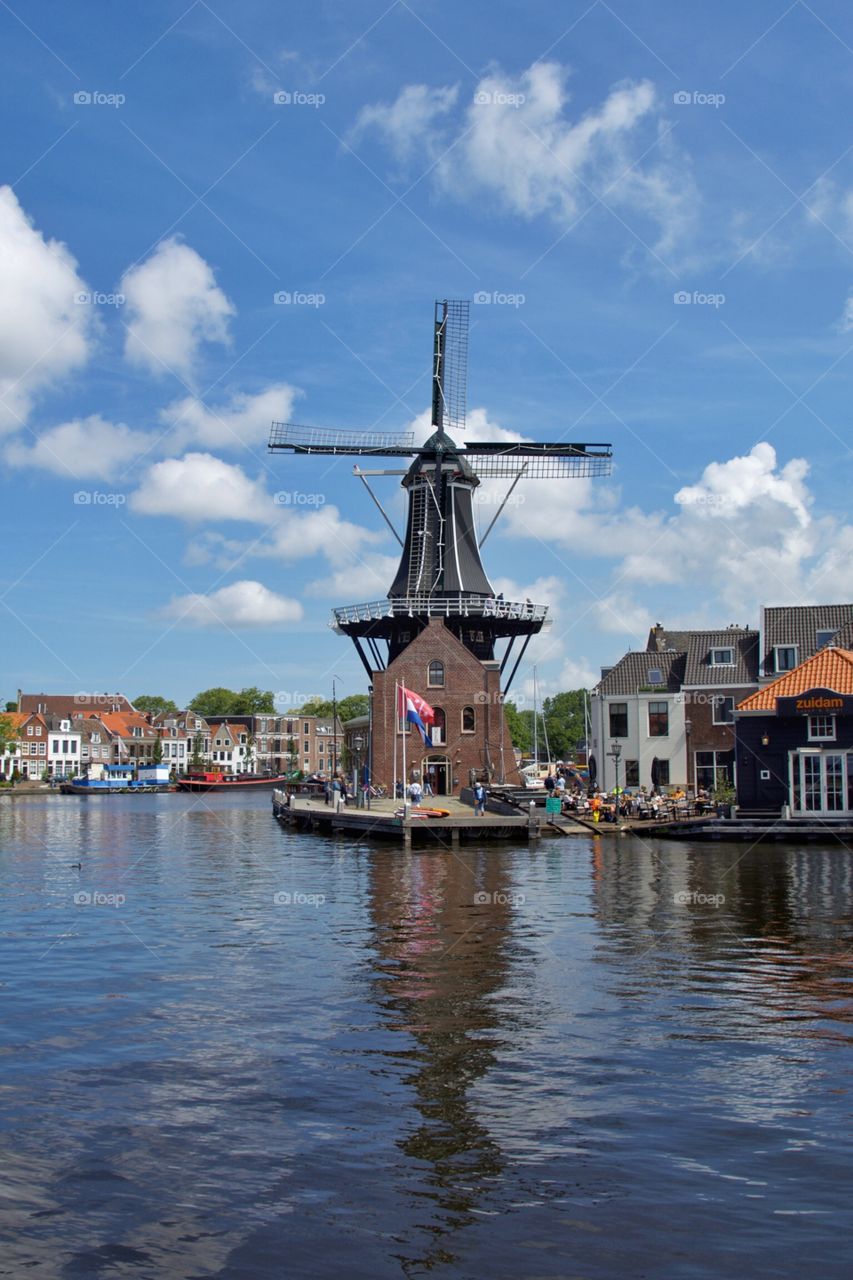 Scenic shot of Haarlem Netherlands