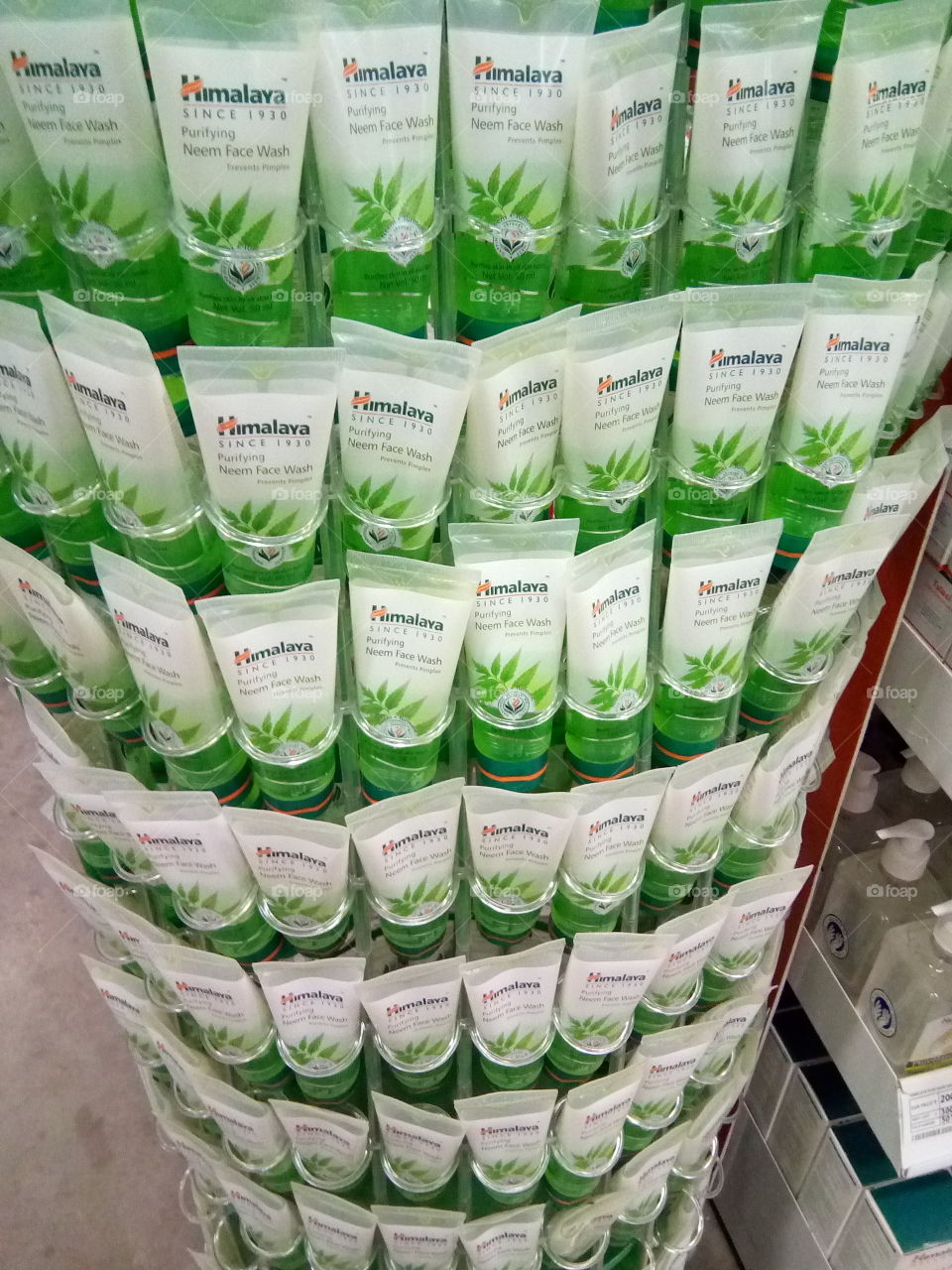 Himalaya purifying neem face wash.