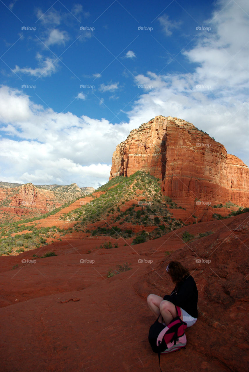 Exploring Arizona Mountain 
