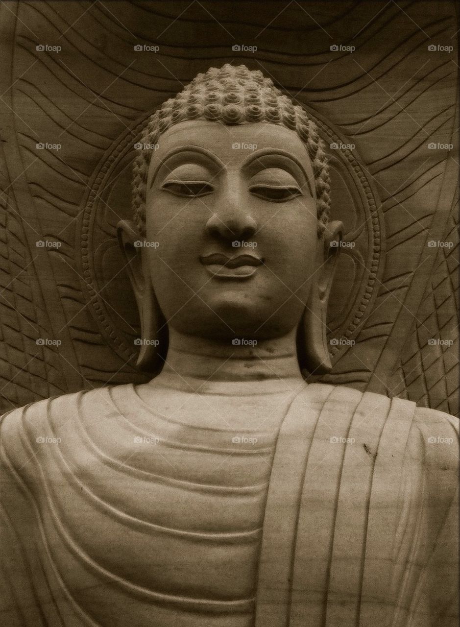 Stone buddha