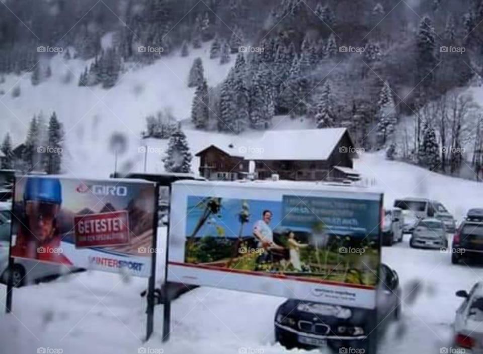 winter in Engelberg Switzerland
