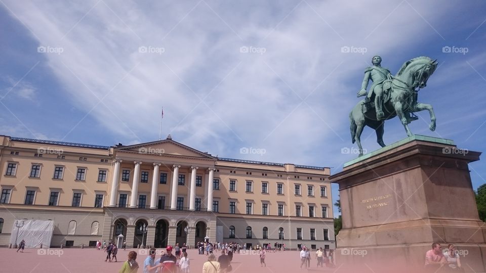 Norwegian castle. Oslo